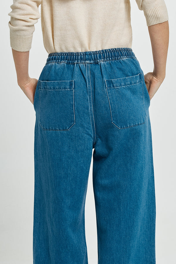 Vespa Denim Jogger