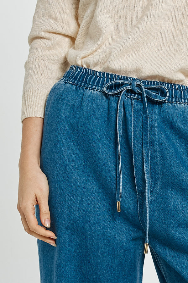 Vespa Denim Jogger