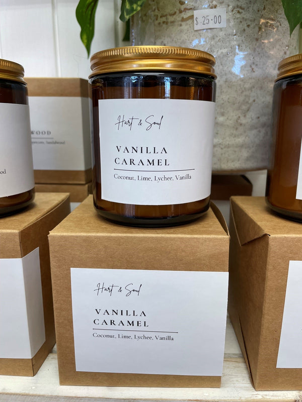 Vanilla Caramel Soy Candle 250g