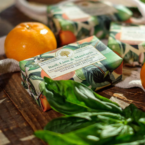 Wavertree & London Australia-Basil Lime and Mandarin Soap Bar