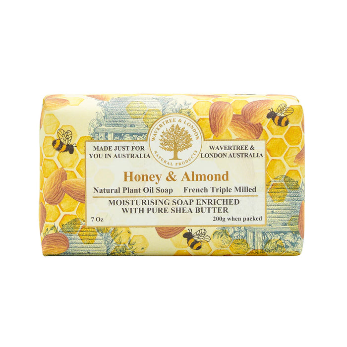 Wavertree & London Australia-Soap Bar- Honey & Almond