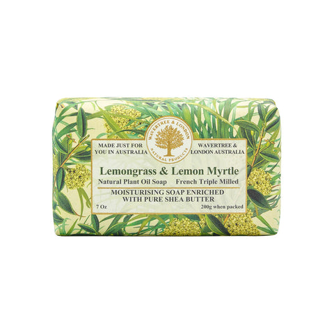 Wavertree & London Australia-Soap Bar- Lemongrass & Lemon Myrtle