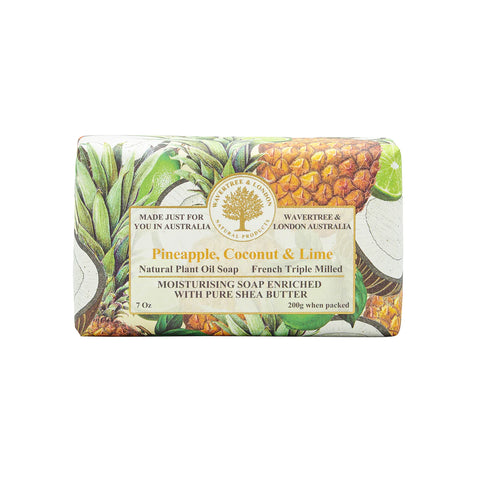 Wavertree & London Australia-Soap Bar- Pineapple, Coconut & Lime