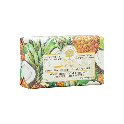 Wavertree & London Australia-Soap Bar- Pineapple, Coconut & Lime