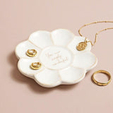 Lisa Angel- You Are Wonderful Flower Trinket Dish