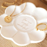 Lisa Angel- You Are Wonderful Flower Trinket Dish