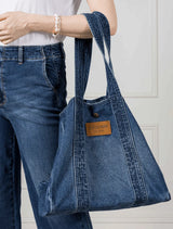 Zjoosh- Classic Tote Bag Denim