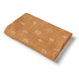 Snuggle Hunny Bronze Palm Organic Muslin Wrap