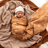 Snuggle Hunny Bronze Palm Organic Muslin Wrap