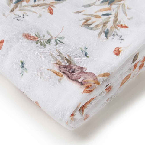 Snuggle Hunny Koala | Organic Muslin Wrap