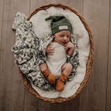 Snuggle Hunny Evergreen |Baby Organic Muslin Wrap