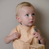 Snuggle Hunny- Waterproof Bib-Lemon without frill