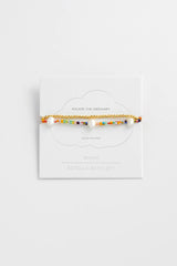 Estella Bartlett-Two Pack Bracelets - Gold And Multi Beads