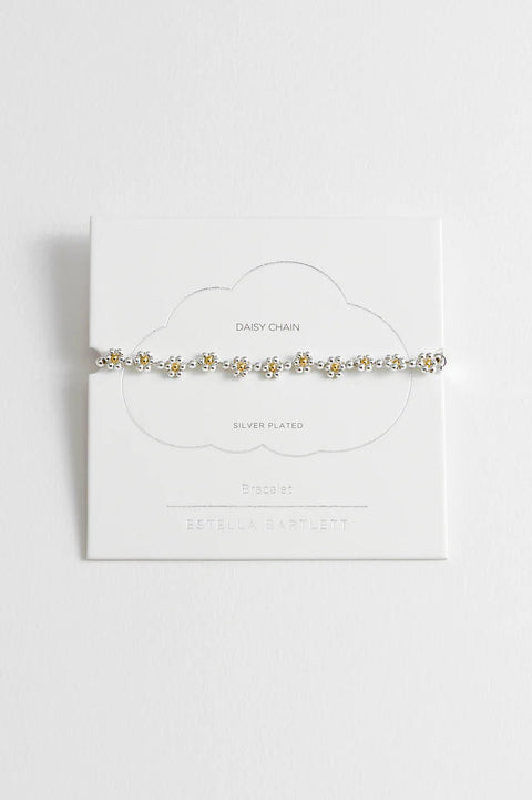 Estella Bartlett-Daisy Chain Amelia Bracelet Gold and Silver Plated