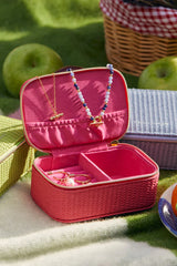 Estella Bartlett-Mini Jewellery Box- Bright Pink
