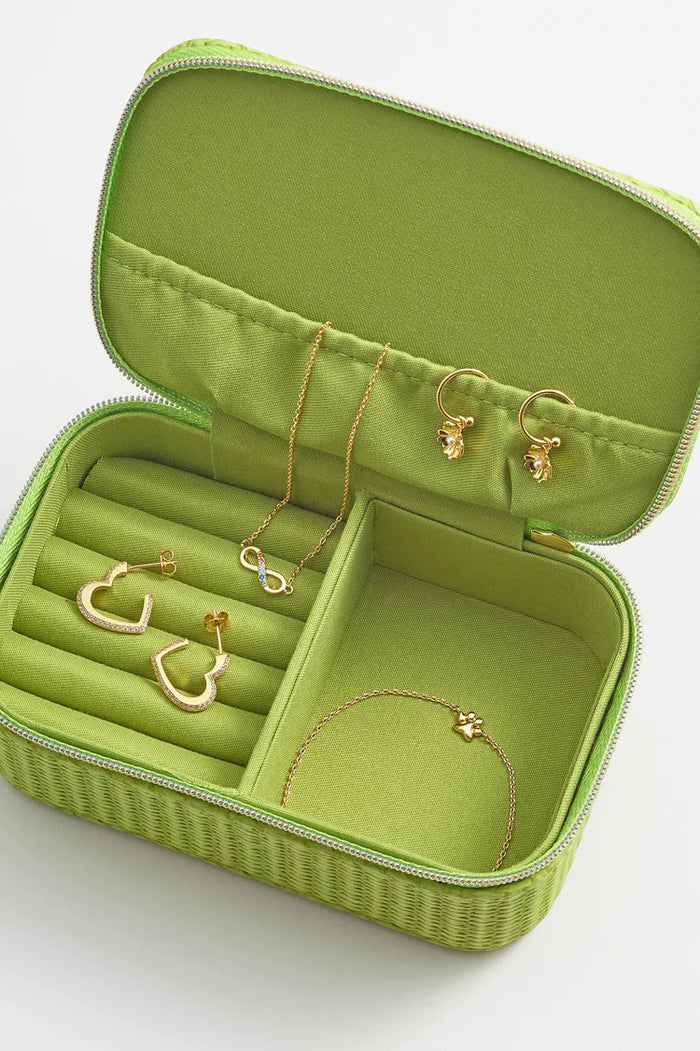 Estella Bartlett-Mini Jewellery Box- Bright Green