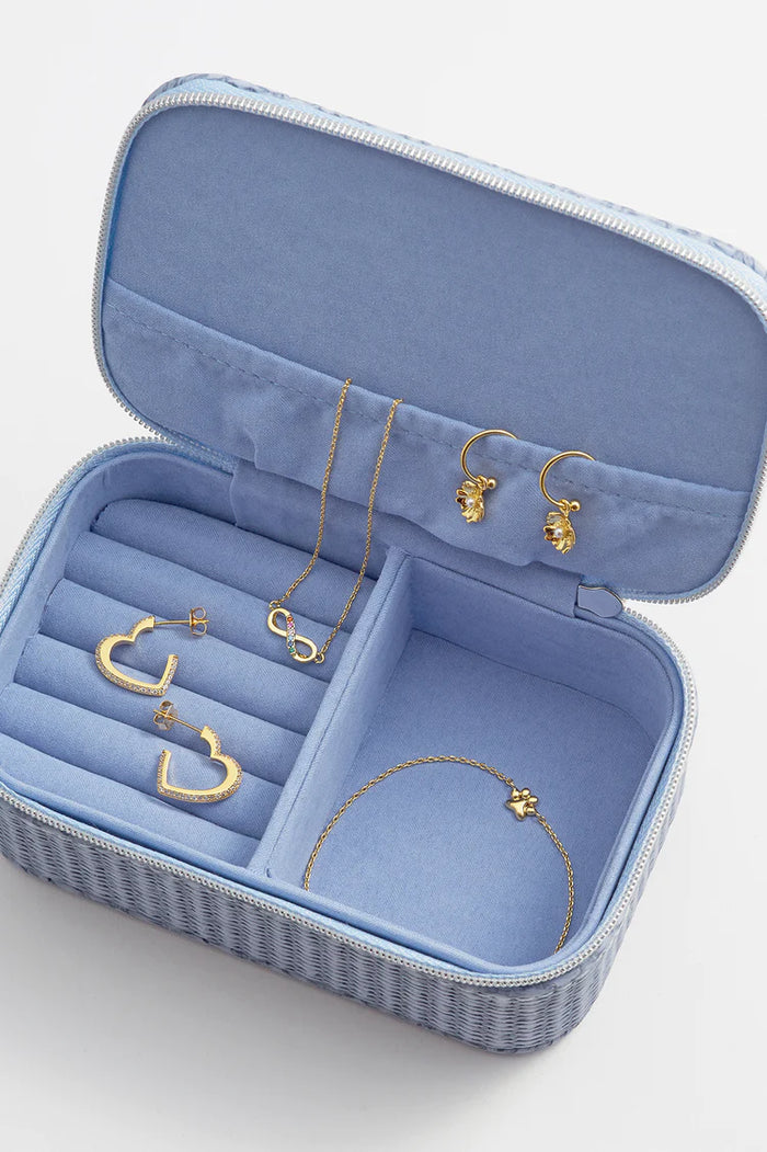Estella Bartlett-Mini Jewellery Box- Light Blue