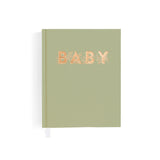 Fox & Fallow-Mini Baby Book Sage Boxed