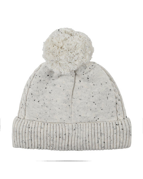 Bebe-SPECKLE CABLE BEANIE