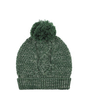 Bebe-GREEN CABLE BEANIE