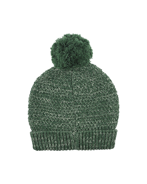 Bebe-GREEN CABLE BEANIE