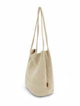 Trifine Natural Long Handled Bag Natural