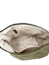Trifine Corduroy Crossbody Bag - Khaki