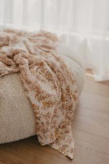 Fox & Fallow Sweet Pea Organic Muslin Wrap Swaddle