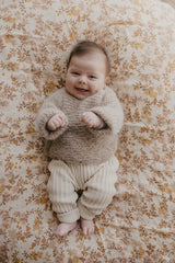 Fox & Fallow Sweet Pea Organic Muslin Wrap Swaddle