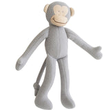 ALIMROSE-Fleece Monkey Toy Rattle