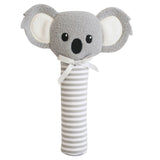 Alimrose -Baby Koala Squeaker Grey Stripe
