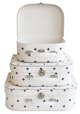 Kids Carry Case White Cross