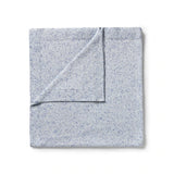 Wilson & Frenchy KNITTED  BLANKET-Deep Blue Fleck
