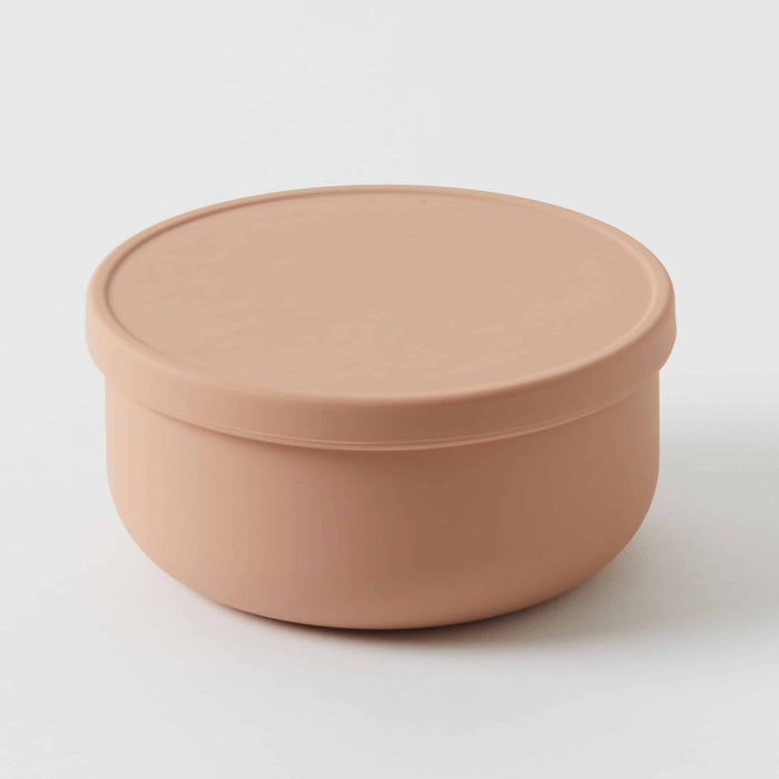 Nordic Kids-HENNY SILICONE BOWL WITH LID