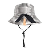 Bedhead Kids Reversible Sun Hat -Explorer  Classic Bucket- BOBBIE / EBONY