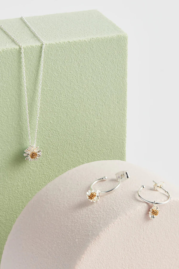 Estella Bartlett- Wildflower Necklace - Silver Plated