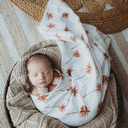 Snuggly Jacks Summer Palm Organic Muslin Wrap